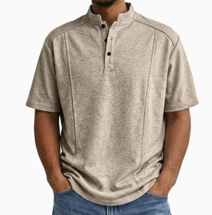 LuKa - Tijdloos Mannen Shirt Met Knopen