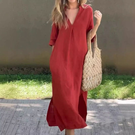 ELENA | Lichte en Elegante Zomerjurk