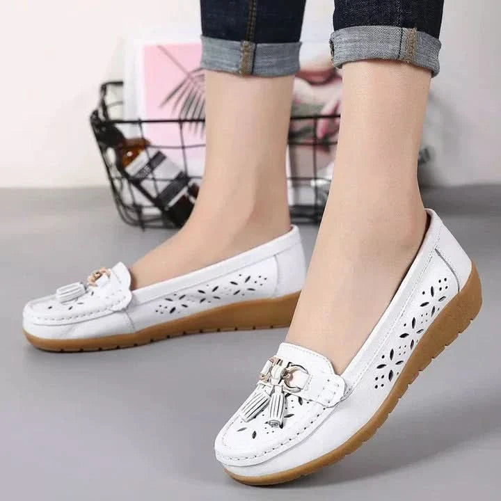 Livia | Elegante en Ademend Mocassins