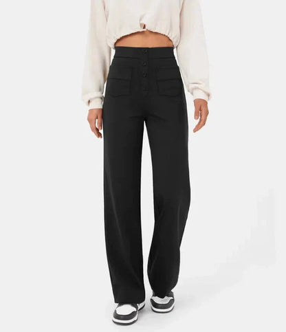 Hoge taille casual elastische broeken