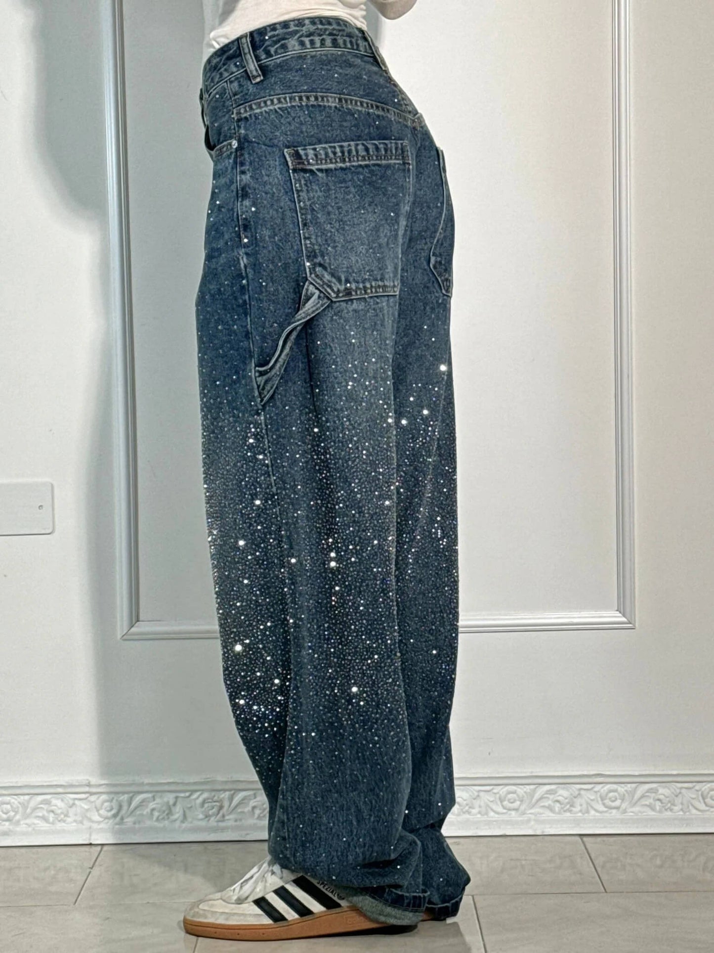 Lumi | Wijde jeans voor dames – Modecomfort met een sprankelend accent