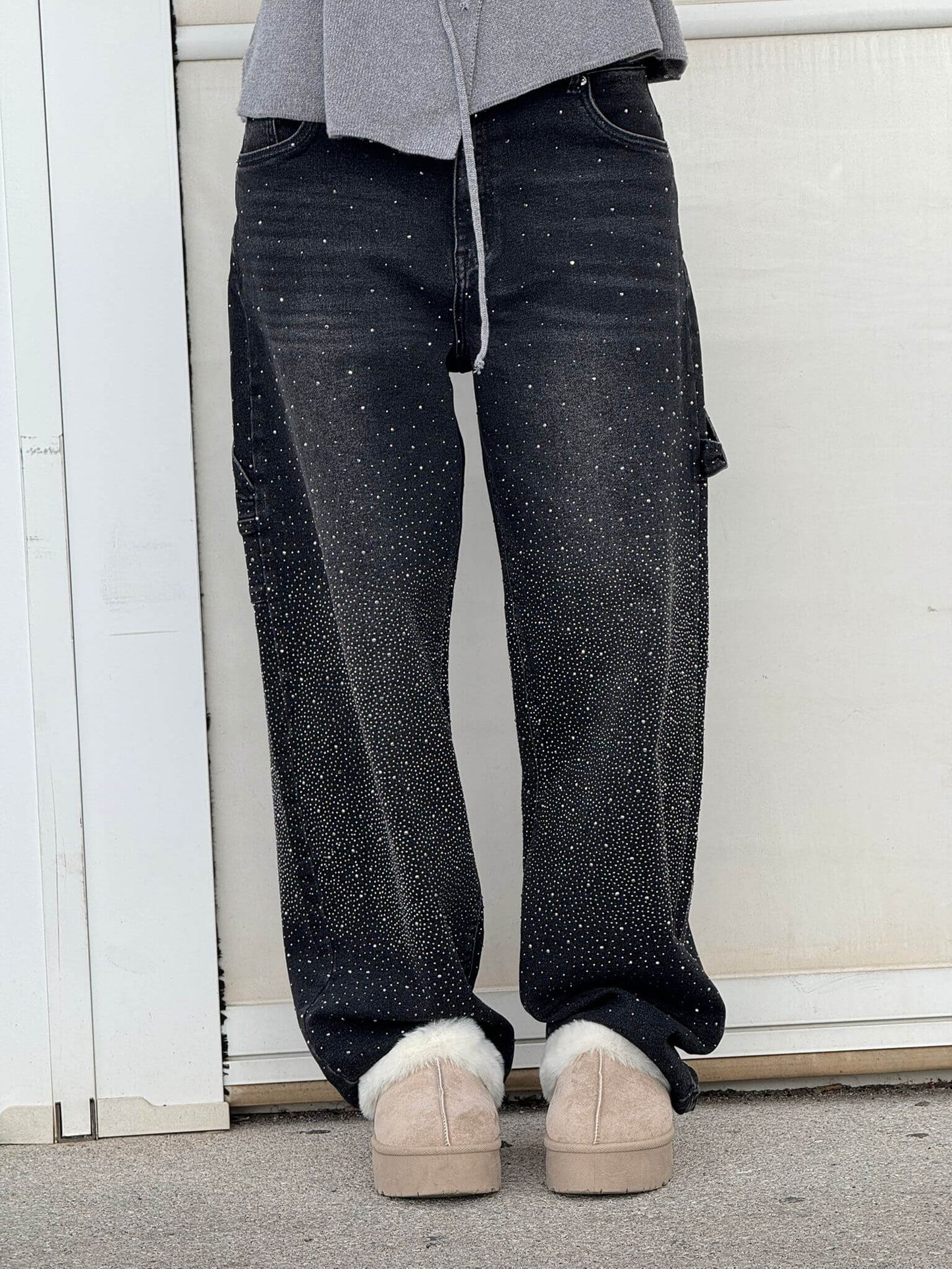 Lumi | Wijde jeans voor dames – Modecomfort met een sprankelend accent