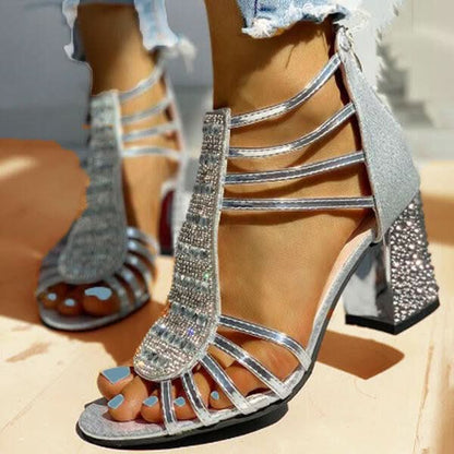 ORTHOLUX | Elegante Hakken Sandalen met Comfort+ voor Jouw Avonden