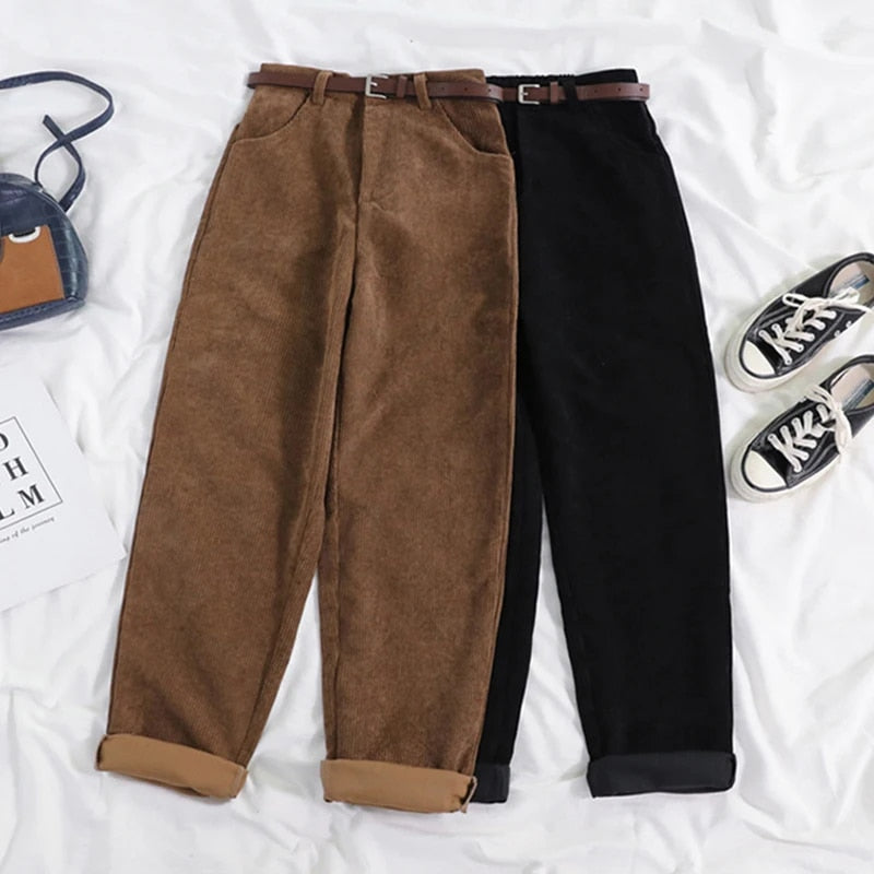 Elva – Corduroy Broek Dames