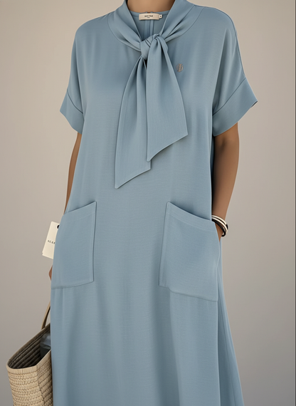 ROMY™ | Elegante Jurk met Zakken en Comfortabele Zomerstijl
