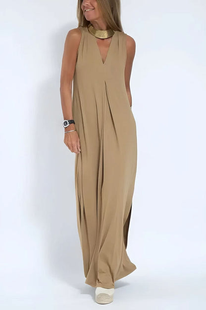ELISE | Elegante Lange Jurk met Bijpassende Cardigan Gratis